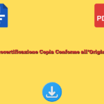 Autocertificazione Copia Conforme all’Originale