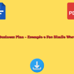 Business Plan – Esempio e Fac Simile Word