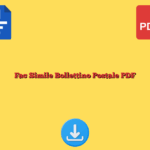 Fac Simile Bollettino Postale PDF