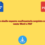 Fac simile caparra confirmatoria acquisto auto usata Word e PDF