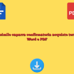 Fac simile caparra confirmatoria acquisto terreno Word e PDF