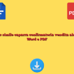 Fac simile caparra confirmatoria vendita abito Word e PDF