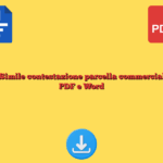Fac Simile contestazione parcella commercialista PDF e Word