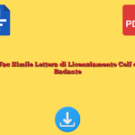 Fac Simile Lettera di Licenziamento Colf e Badante