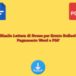 Fac Simile Lettera di Scuse per Errato Sollecito di Pagamento Word e PDF