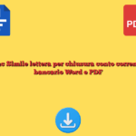 Fac Simile lettera per chiusura conto corrente bancario Word e PDF