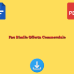Fac Simile Offerta Commerciale