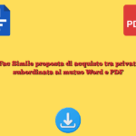Fac Simile proposta di acquisto tra privati subordinata al mutuo Word e PDF