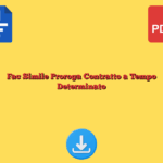 Fac Simile Proroga Contratto a Tempo Determinato