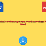 Fac simile scrittura privata vendita roulotte PDF e Word