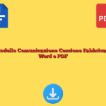 Modello Comunicazione Cessione Fabbricato Word e PDF