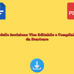 Modello Iscrizione Vies Editabile e Compilabile da Scaricare