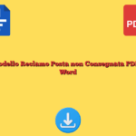 Modello Reclamo Posta non Consegnata PDF e Word