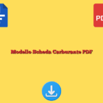 Modello Scheda Carburante PDF