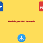 Modulo per SDD Bancario