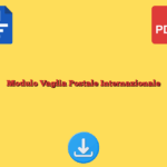 Modulo Vaglia Postale Internazionale