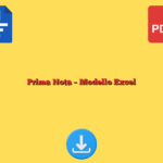 Prima Nota – Modello Excel