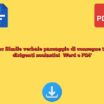 Fac Simile verbale passaggio di consegne tra dirigenti scolastici Word e PDF