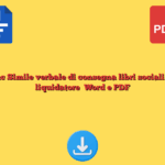 Fac Simile verbale di consegna libri sociali al liquidatore​ Word e PDF