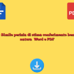 Fac Simile perizia di stima conferimento beni in natura​ Word e PDF