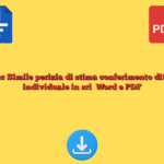 Fac Simile perizia di stima conferimento ditta individuale in srl​ Word e PDF