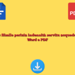 Fac Simile perizia indennità servitu acquedotto​ Word e PDF