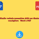 Fac Simile verbale assemblea ASD per dimissioni consigliere​​ Word e PDF