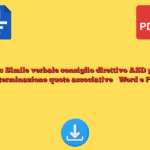 Fac Simile verbale consiglio direttivo ASD per determinazione quote associative​​ Word e PDF