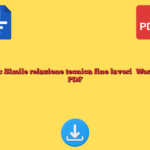 Fac Simile relazione tecnica fine lavori Word e PDF